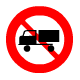Biển báo cấm ô tô tải
