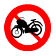 Biển báo cấm xe gắn máy