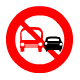 Biển báo cấm ôtô tải vượt