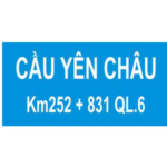 Biển số I.439: Tên cầu