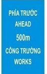 Biển số I.441a: Báo hiệu phía trước có công trường thi công