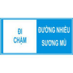 Biển số I.445c: Biển báo kiểu mô tả tình trạng đường