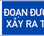 Biển số I.445g: Biển báo kiểu mô tả tình trạng đường